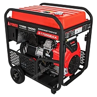 Бензиновый генератор A-iPower A17000EAX в супертихом зимнем кожухе 1700SS RAL 7035 + блок автозапуска A-iPower 230В/400В 100А 8 ПИН