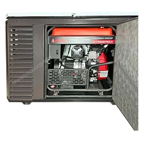 Бензиновый генератор A-iPower A17000TEAX в супертихом зимнем кожухе 1700SS RAL 8019 + блок автозапуска A-iPower 230В/400В 100А 8 ПИН