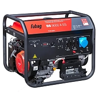 Бензиновый генератор FUBAG BS 9000 A ES в супертихом зимнем кожухе 1400SS RAL 7024