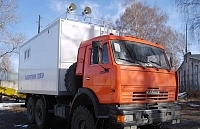 Автолаборатория службы связи