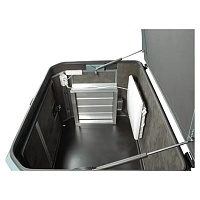 Бензиновый генератор FUBAG BS 6600 A ES в тихом зимнем кожухе 1200 RAL 7024