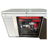 Бензиновый генератор FUBAG BS 14000 A ES в супертихом зимнем кожухе 1700SS RAL 7035