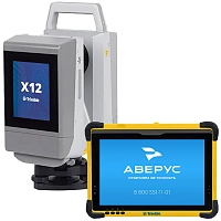 Лазерный сканер Trimble X12 + T10x + ПО Perspective - стандартный комплект