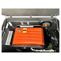 Бензиновый генератор FUBAG BS 11000 A ES в супертихом зимнем кожухе 1700SS RAL 7024