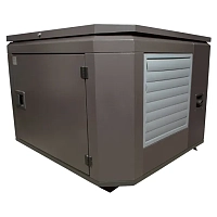 Бензиновый генератор FUBAG BS 5500 A ES в тихом зимнем кожухе 1200 RAL 8019