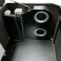 Бензиновый генератор FUBAG BS 7500 A ES в супертихом зимнем кожухе 1400SS RAL 7035