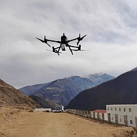 Профессиональный комплект для ВЛС: Квадрокоптер DJI Matrice 350 RTK Combo + сканер AlphaAir10 + ПО