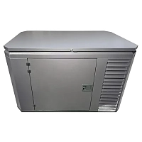 Бензиновый генератор FUBAG BS 11000 A ES в супертихом зимнем кожухе 1700SS RAL 7024