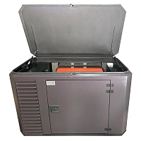 Бензиновый генератор FUBAG BS 11000 A ES в супертихом зимнем кожухе 1700SS RAL 8019