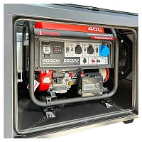 Генератор A-iPower A9000EAX в тихом зимнем кожухе 1200 RAL 7024