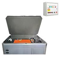 Бензиновый генератор A-iPower A13000EAX в супертихом зимнем кожухе 1700SS RAL 8019 + блок автозапуска A-iPower 230В/400В 100А 8 ПИН