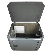 Бензиновый генератор FUBAG BS 5500 A ES в тихом зимнем кожухе 1200 RAL 7024