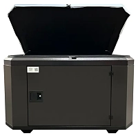 Генератор A-iPower A9000EAX в супертихом зимнем кожухе 1400SS RAL 8019