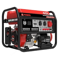 Бензиновый генератор A-iPower A8500TEA в тихом зимнем кожухе 1200 RAL 8019