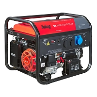 Бензиновый генератор FUBAG BS 7500 A ES DUPLEX в супертихом зимнем кожухе 1400SS RAL 7035