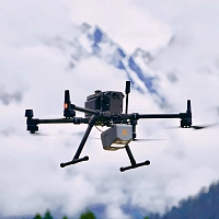 Профессиональный комплект для ВЛС: Квадрокоптер DJI Matrice 350 RTK Combo + сканер AlphaAir10 + ПО