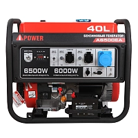 Бензиновый генератор A-iPower A6500EA