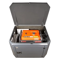 Генератор A-iPower A8000EAX в тихом зимнем кожухе 1200 RAL 7024
