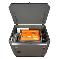 Генератор A-iPower A8000EAX в тихом зимнем кожухе 1200 RAL 8019