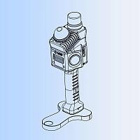 Лазерный SLAM сканер Geosun GS-200G (Livox MID-360)