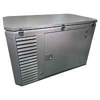 Бензиновый генератор FUBAG BS 17000 A ES в супертихом зимнем кожухе 1700SS RAL 7024