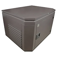 Бензиновый генератор FUBAG BS 7500 A ES DUPLEX в супертихом зимнем кожухе 1400SS RAL 8019