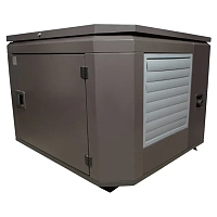 Генератор A-iPower A7000EAX в тихом зимнем кожухе 1200 RAL 8019 + блок автозапуска A-iPower 400 В, 25 А