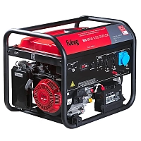 Бензиновый генератор FUBAG BS 8500 A ES DUPLEX в тихом зимнем кожухе 1200 RAL 8019