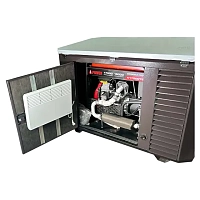 Бензиновый генератор FUBAG BS 19000 A ES в супертихом зимнем кожухе 1700SS RAL 8019