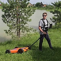 Экранированный антенный блок с центральной частотой 150 МГц (АБ-150М)